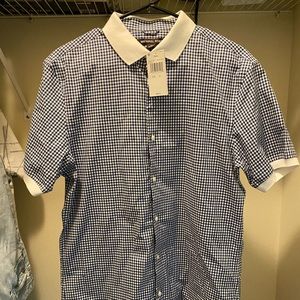 Michael Kors Short Sleeve Button Down Shirt